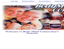 Tablet Screenshot of bodymindconnection.com